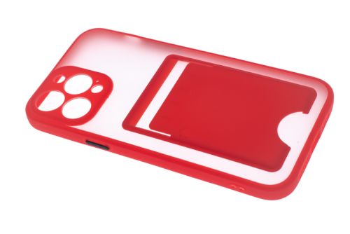 Чехол-накладка для iPhone 13 Pro Max VEGLAS Fog Pocket красный оптом, в розницу Центр Компаньон фото 2