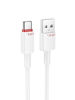 Кабель USB Type-C BOROFONE BX110 3A 1м белый - фото