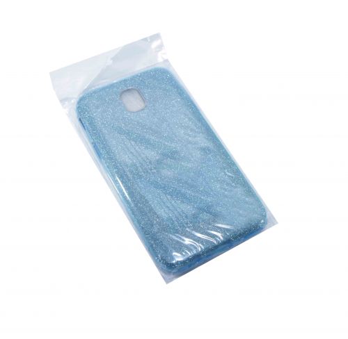 Чехол-накладка для Samsung J3 2018 JZZS Shinny 3в1 TPU синяя - оптовая продажа фото 2 Чехол-накладка для Samsung J3 2018 JZZS Shinny 3в1 TPU синяя - фото фото 2