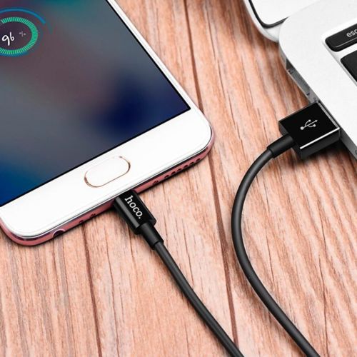 Кабель USB-Micro USB HOCO X23 1м Skilled черный - оптовая продажа фото 2 Кабель USB-Micro USB HOCO X23 1м Skilled черный - фото фото 2