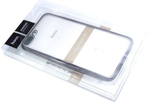 Чехол-накладка для iPhone 7/8/SE HOCO GLINT electroplated TPU черная оптом, в розницу Центр Компаньон фото 2