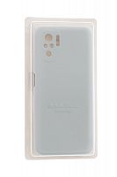 Купить Чехол-накладка для XIAOMI Redmi Note 10 Pro SILICONE CASE закрытый белый (9) оптом, в розницу в ОРЦ Компаньон