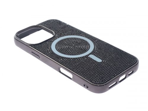 Чехол-накладка для iPhone 16 Pro Max VEGLAS Diamond Magnetic черный - оптовая продажа фото 2 Чехол-накладка для iPhone 16 Pro Max VEGLAS Diamond Magnetic черный - фото фото 2
