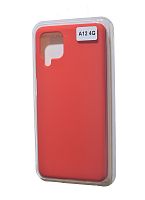 Купить Чехол-накладка для Samsung A125F A12/M12 VEGLAS SILICONE CASE закрытый красный (1) оптом, в розницу в ОРЦ Компаньон