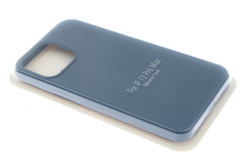 Чехол-накладка для iPhone 13 Pro Max VEGLAS SILICONE CASE закрытый синий деним (20) - оптовая продажа фото 2 Чехол-накладка для iPhone 13 Pro Max VEGLAS SILICONE CASE закрытый синий деним (20) - фото фото 2