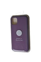 Чехол-накладка для iPhone 11 SILICONE CASE закрытый фиолетовый (45) - фото