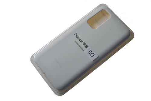 Чехол-накладка для HUAWEI Honor 30 SILICONE CASE белый (9) - оптовая продажа фото 2 Чехол-накладка для HUAWEI Honor 30 SILICONE CASE белый (9) - фото фото 2