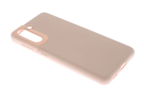 Чехол-накладка для Samsung G991 S21 SILICONE CASE OP закрытый светло-розовый (18) оптом, в розницу Центр Компаньон фото 2
