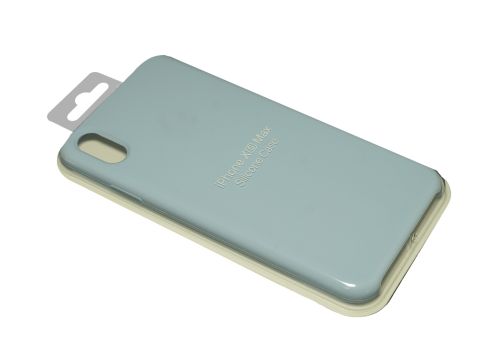 Чехол-накладка для iPhone XS Max SILICONE CASE сиренево-голубой (5) оптом, в розницу Центр Компаньон фото 2