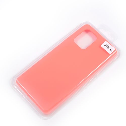 Чехол-накладка для Samsung G770 S10 Lite SILICONE CASE NL закрытый ярко-розовый (12) оптом, в розницу Центр Компаньон фото 2