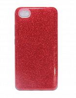 Купить Чехол-накладка для XIAOMI Redmi Note 5A JZZS Shinny 3в1 TPU красная оптом, в розницу в ОРЦ Компаньон