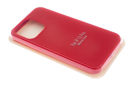 Чехол-накладка для iPhone 13 Pro VEGLAS SILICONE CASE NL закрытый красный (14) оптом, в розницу Центр Компаньон фото 2