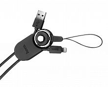 Купить Кабель USB Lightning 8Pin HOCO U21 Mobile phone strap черный оптом, в розницу в ОРЦ Компаньон