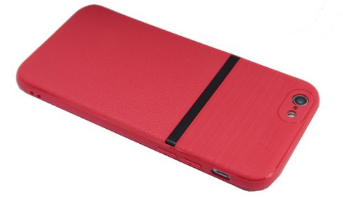Чехол-накладка для iPhone 6/6S Plus  NEW LINE LITCHI TPU красный оптом, в розницу Центр Компаньон фото 3