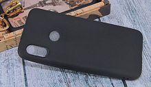 Чехол-накладка для XIAOMI Redmi 6 Pro FASHION TPU матовый черный - фото
