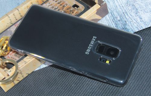 Чехол-накладка для Samsung G960F S9 FASHION TPU пакет черно-прозрачный оптом, в розницу Центр Компаньон фото 3