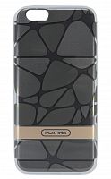 Купить Чехол-накладка для iPhone 6/6S PLATINA TPU+PC Фигуры черный оптом, в розницу в ОРЦ Компаньон