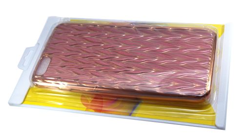 Чехол-накладка для iPhone 6/6S Plus  РАМКА Лепестки TPU розовый оптом, в розницу Центр Компаньон фото 2