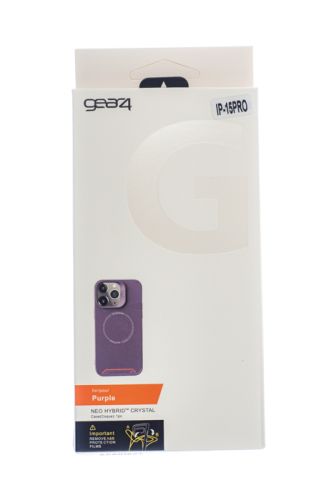 Чехол-накладка для iPhone 15 Pro GEAR4 TPU поддержка MagSafe коробка фиолетовый оптом, в розницу Центр Компаньон фото 4