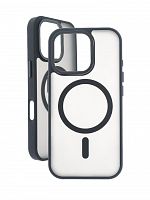 Чехол-накладка для iPhone 16 Pro VEGLAS Fog Magnetic черный - фото