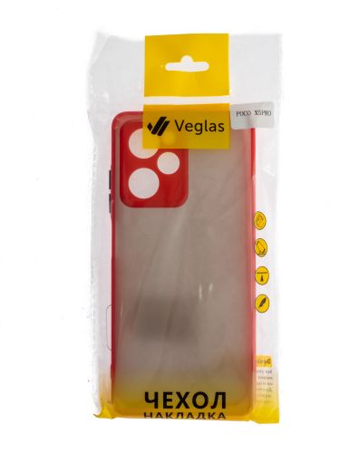 Чехол-накладка для XIAOMI Poco X5 Pro VEGLAS Fog красный оптом, в розницу Центр Компаньон фото 3