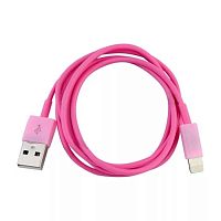 Купить Кабель USB Prolife Lightning 8Pin розовый оптом, в розницу в ОРЦ Компаньон