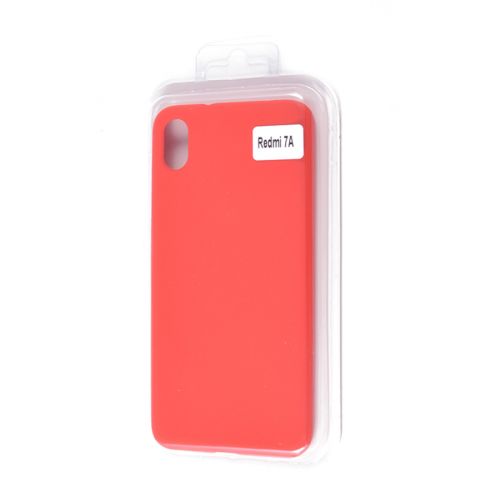 Чехол-накладка для XIAOMI Redmi 7A VEGLAS SILICONE CASE закрытый красный (1) - оптовая продажа Чехол-накладка для XIAOMI Redmi 7A VEGLAS SILICONE CASE закрытый красный (1) - фото