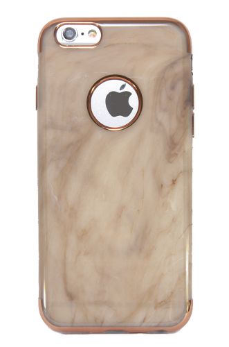 Чехол-накладка для iPhone 6/6S C-CASE МРАМОР TPU бежевый оптом, в розницу Центр Компаньон фото 2