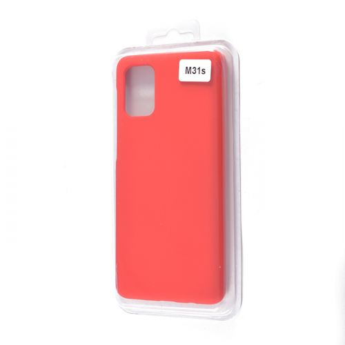 Чехол-накладка для Samsung M317F M31S VEGLAS SILICONE CASE закрытый красный (1) оптом, в розницу Центр Компаньон