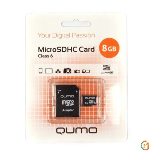 Карта памяти MicroSD 2 Gb QUMO адаптер оптом, в розницу Центр Компаньон фото 2