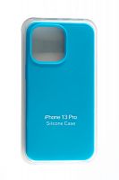 Купить Чехол-накладка для iPhone 13 Pro SILICONE CASE закрытый голубой (16) оптом, в розницу в ОРЦ Компаньон