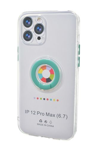 Чехол-накладка для iPhone 12 Pro Max NEW RING TPU бирюзовый оптом, в розницу Центр Компаньон фото 2