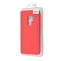 Купить Чехол-накладка для Samsung G965F S9 Plus VEGLAS SILICONE CASE закрытый красный (1) оптом, в розницу в ОРЦ Компаньон