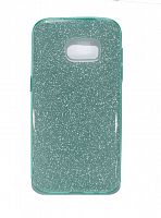Купить Чехол-накладка для Samsung G955 S8 Plus JZZS Shinny 3в1 TPU зеленая оптом, в розницу в ОРЦ Компаньон