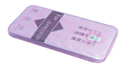 Чехол-накладка для Samsung J330 J3 JZZS Diamond TPU розовая оптом, в розницу Центр Компаньон фото 2