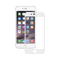 Защитное стекло для iPhone 6 (5.5) FULL GLUE пакет белый - фото