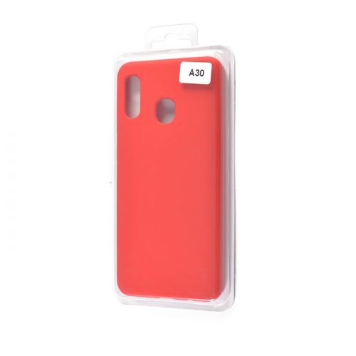 Чехол-накладка для Samsung A305F A30/A205F A20 VEGLAS SILICONE CASE закрытый красный (1) оптом, в розницу Центр Компаньон