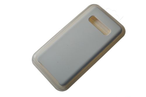 Чехол-накладка для Samsung G973 S10 SILICONE CASE белый (9) оптом, в розницу Центр Компаньон фото 2
