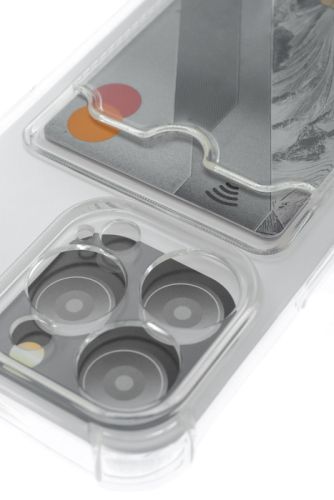 Чехол-накладка для iPhone 14 Pro VEGLAS Air Pocket прозрачный оптом, в розницу Центр Компаньон фото 3
