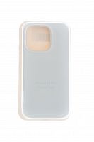 Чехол-накладка для iPhone 14 Pro VEGLAS SILICONE CASE закрытый белый (9) - фото