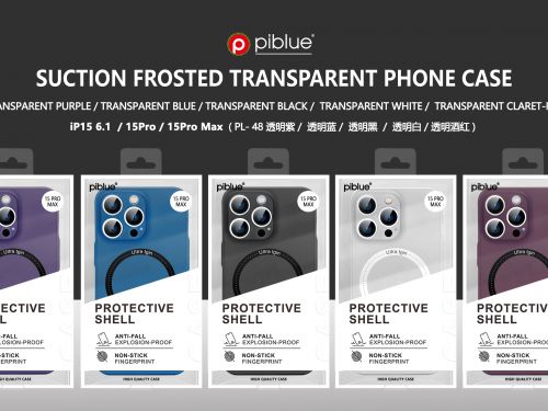 Чехол-накладка для iPhone 16 Pro PiBlue PL-48 прозрачный оптом, в розницу Центр Компаньон фото 2