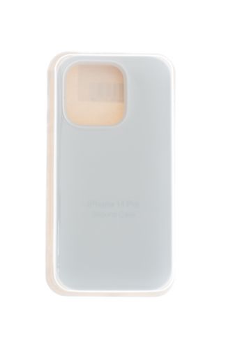 Чехол-накладка для iPhone 14 Pro VEGLAS SILICONE CASE закрытый белый (9) - фото