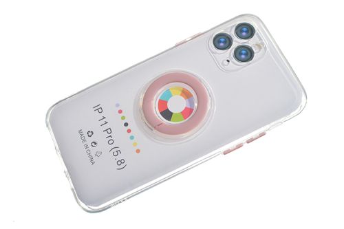 Чехол-накладка для iPhone 11 Pro NEW RING TPU розовый оптом, в розницу Центр Компаньон фото 3