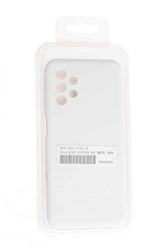 Чехол-накладка для Samsung A135F A13 SILICONE CASE NL OP закрытый белый (9) оптом, в розницу Центр Компаньон фото 4