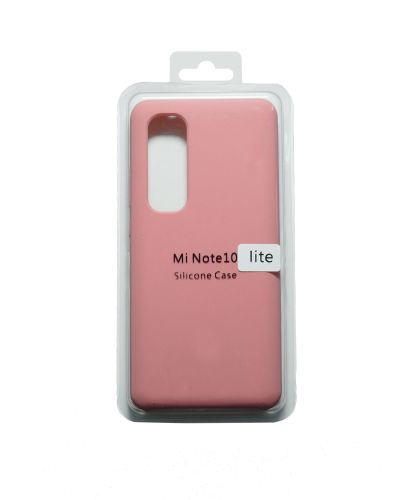 Чехол-накладка для XIAOMI Mi Note 10 Lite SILICONE CASE розовый (4) оптом, в розницу Центр Компаньон фото 2