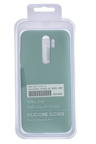 Чехол-накладка для XIAOMI Redmi Note 8 Pro SILICONE CASE OP закрытый бирюзовый (2) оптом, в розницу Центр Компаньон фото 4