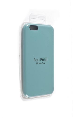 Чехол-накладка для iPhone 6/6S VEGLAS SILICONE CASE бирюзовый (21) - фото