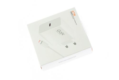 СЗУ Type-C XIAOMI MDY-12E-EF GaN 3A 67W кабель Type-C белый - оптовая продажа фото 3 СЗУ Type-C XIAOMI MDY-12E-EF GaN 3A 67W кабель Type-C белый - фото фото 3