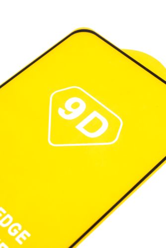 Защитное стекло для Realme 9i FULL GLUE (желтая основа) пакет черный оптом, в розницу Центр Компаньон фото 3
