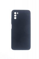 Купить Чехол-накладка для XIAOMI Poco M3 SILICONE CASE OP закрытый черный (3) оптом, в розницу в ОРЦ Компаньон